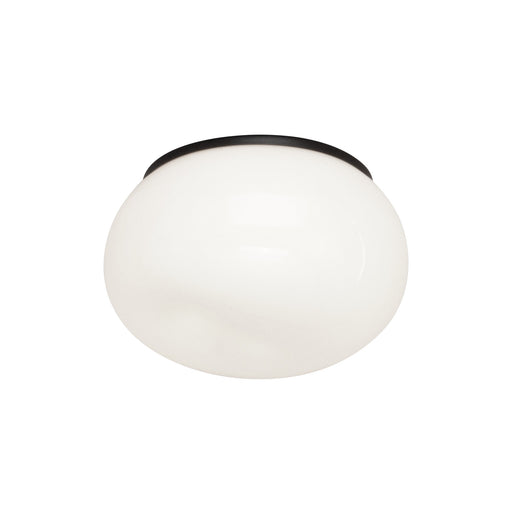 Gelasin 6" Flush Mount in Black