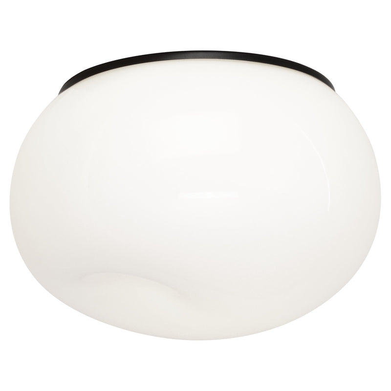 Gelasin 10" Flush Mount in Black