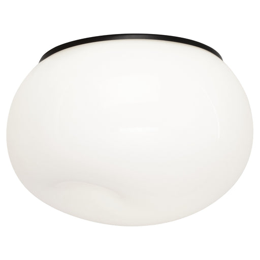 Gelasin 10" Flush Mount in Black