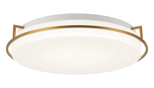 Brammerton 15.5" Wall / Ceiling Light in Aged Gold Brass