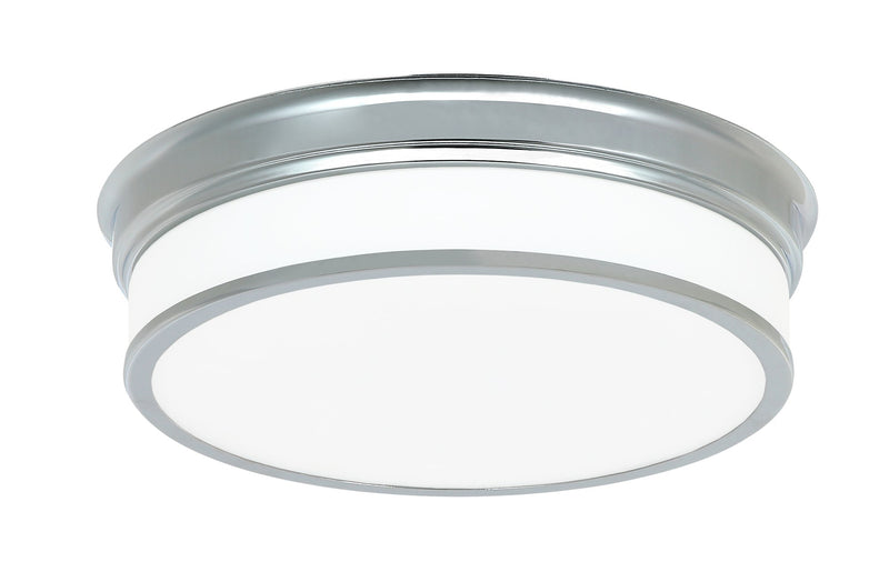 Navo 14" LED Flush Mount in Chrome