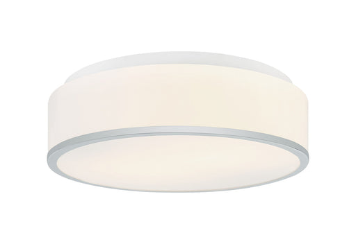 Echo 11" 2-Light Flush Mount in Chrome