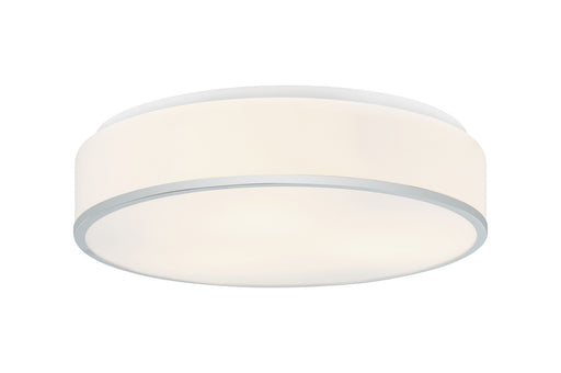 Echo 14" 3-Light Flush Mount in Chrome