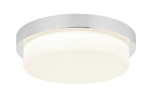Durham 13" LED Flush Mount in Chrome