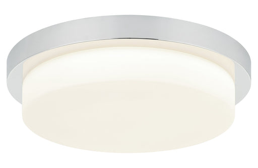 Durham 16" LED Flush Mount in Chrome