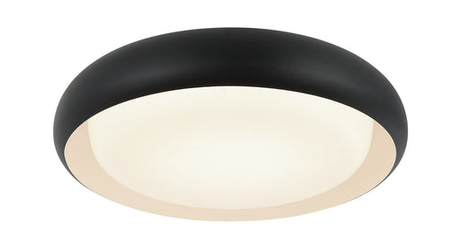 Milia 15" LED Flush Mount in Matte Black