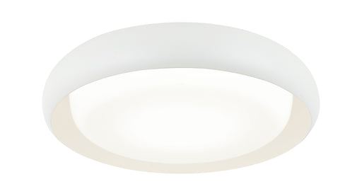 Milia 15" LED Flush Mount in Matte White