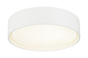 Ezra 12.5" Flush Mount in White