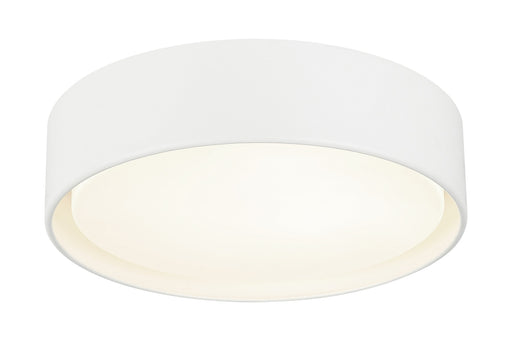 Ezra 12.5" Flush Mount in White