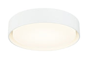 Ezra 16" Flush Mount in White