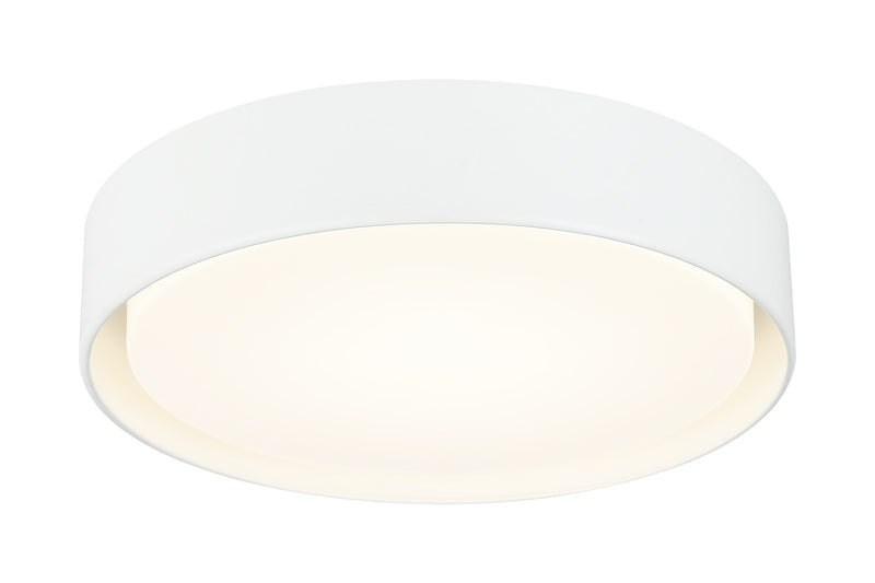 Ezra 16" Flush Mount in White