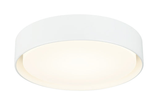 Ezra 16" Flush Mount in White