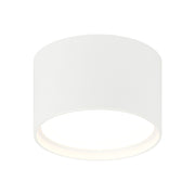 Caravon 5.5" Cylinder LED Flush Mount in White