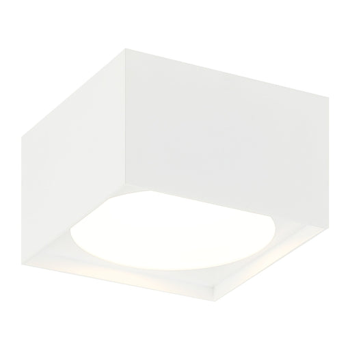 Caravon 5.5" Square LED Flush Mount in White