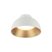 Zenith 16" LED Flush Mount in Matte White