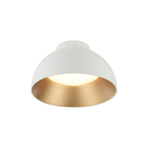Zenith 16" LED Flush Mount in Matte White