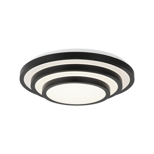 Helix 19.5" Flush Mount in Matte Black
