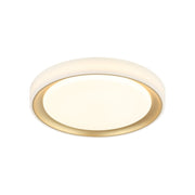 Oculus 16" LED Flush Mount in Gold