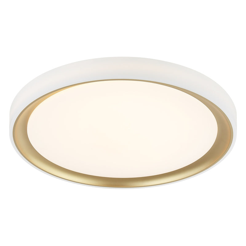 Oculus 19.5" LED Flush Mount in Gold