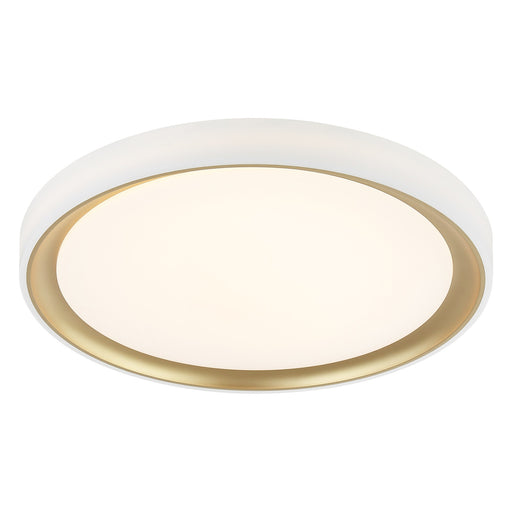 Oculus 19.5" LED Flush Mount in Gold