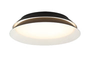 Dahlia 14" LED Wall / Ceiling Light in Matte Black