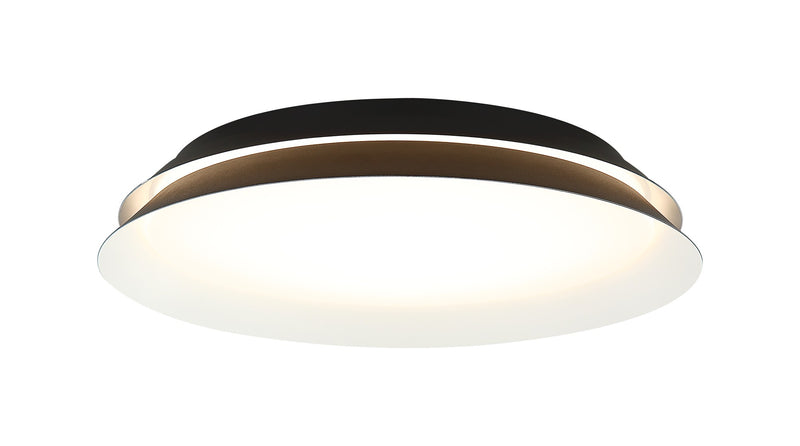 Dahlia 18" LED Wall / Ceiling Light in Matte Black