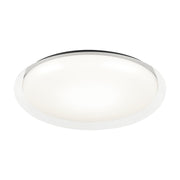 Aurora 20" Flush Mount in Matte Black