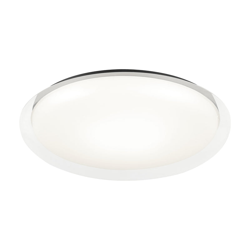 Aurora 20" Flush Mount in Matte Black