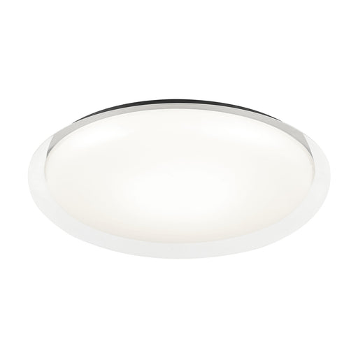 Aurora 20" Flush Mount in Matte Black