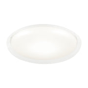 Aurora 20" Flush Mount in White