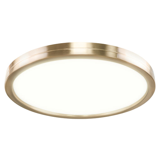 Stratos 12" LED Flush Mount in Champagne Gold