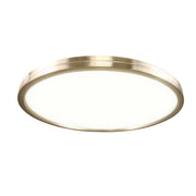 Stratos 16" LED Flush Mount in Champagne Gold
