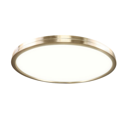 Stratos 16" LED Flush Mount in Champagne Gold