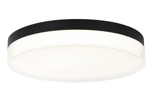 Felicity 15" Flush Mount in Matte Black