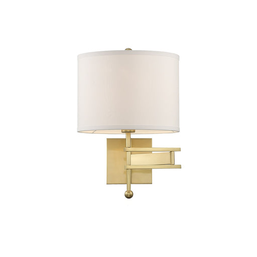 Marshall 1 Light 12.5" Task Sconce in Aged Brass