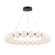 Orb II 33" LED Pendant in Black