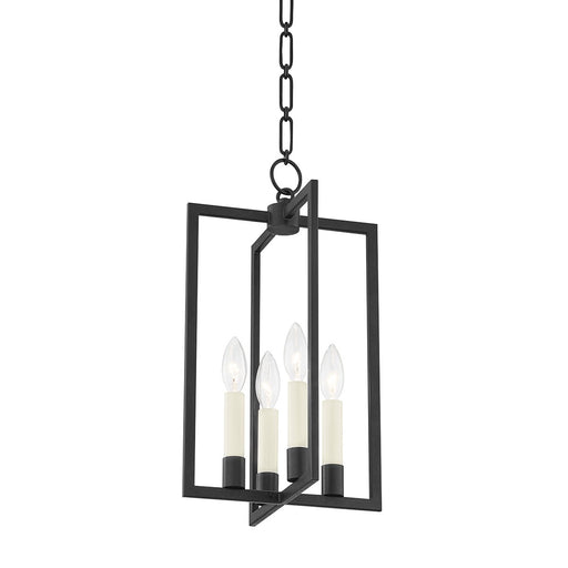 Middleborough 4-Light Small Chandelier in Aged Iron