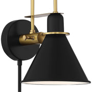Medford 1 Light 7" Task Sconce in Matte Black