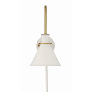 Medford 1 Light 7" Task Sconce in White