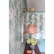 Miller 1 Light 21.5" Integrated LED Picture Light in Aged Brass in a room setting