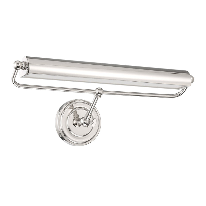 Miller 1 Light 21.5" Integrated LED Picture Light in Polished Nickel