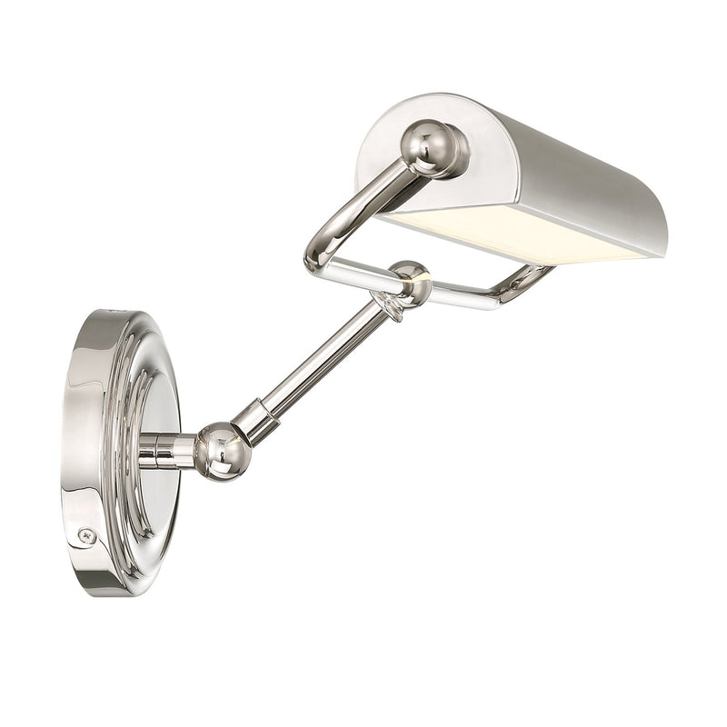 Miller 1 Light 21.5" Integrated LED Picture Light in Polished Nickel