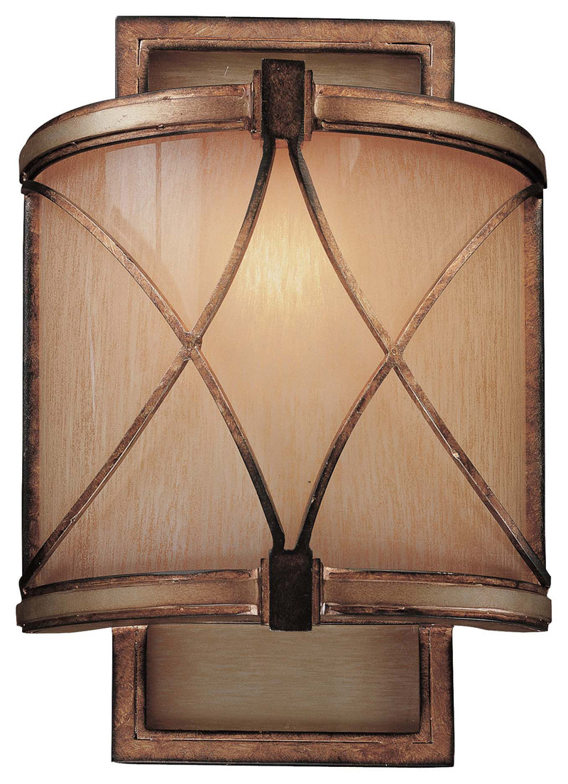 1 Light Wall Sconce in Aston Court Bronze - Lamps Expo