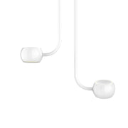 Flux 16" Multi-Drop Pendant in Gloss White