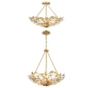 Marselle 6 Light 24" Pendant in Antique Gold