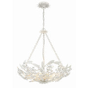 Marselle 6 Light 24" Pendant in Matte White