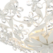 Marselle 6 Light 24" Pendant in Matte White
