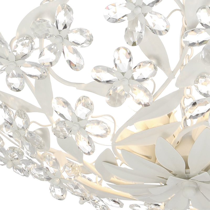 Marselle 6 Light 24" Pendant in Matte White