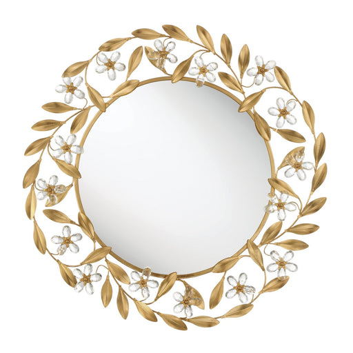 Marselle 30" Mirror in Antique Gold