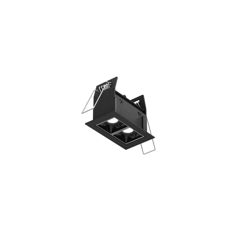 Pinpoint 3" Double-Spot Recessed Downlight in Black